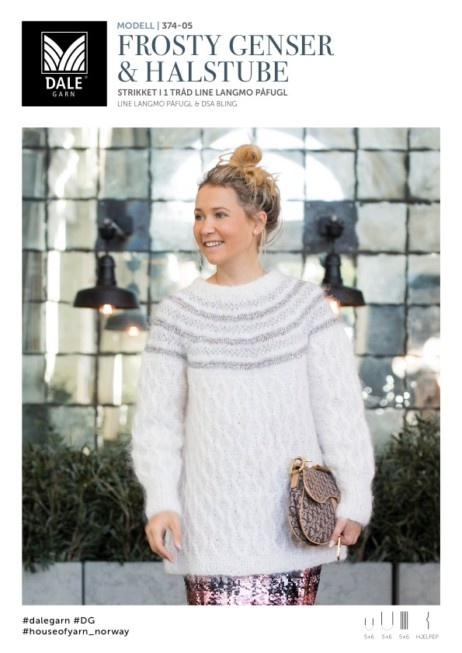 374-05 Frosty villapaita ja kaulakoru