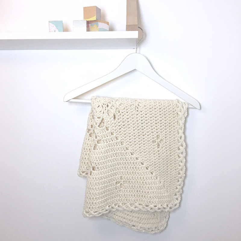 Snowflake Babytæppe