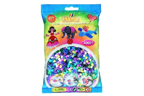 Hama Midi Perler, Mix, 3000 stk 201-69