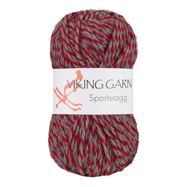 Viking Sportsragg 560 Multi-harmaa-punainen