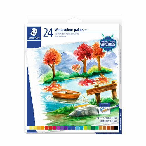 STAEDTLER karat aquarell maling, 24 stk