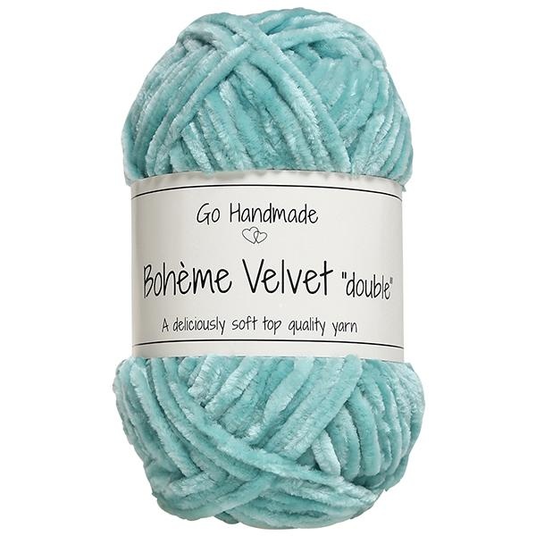 Go Handmade Bohéme Velvet Dobbelt 17638 Mint