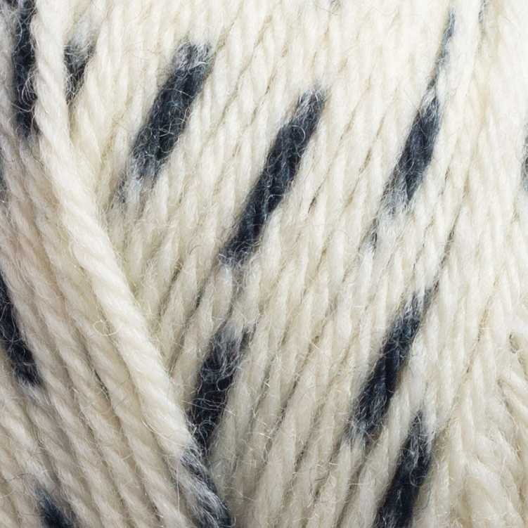 Raggi 100g 15107 Luonnonvalkoiset/mustat pisteet