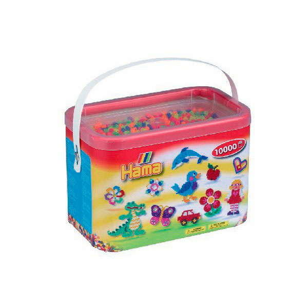 Hama Midi Perler 10000 stk 202-51 Neon mix