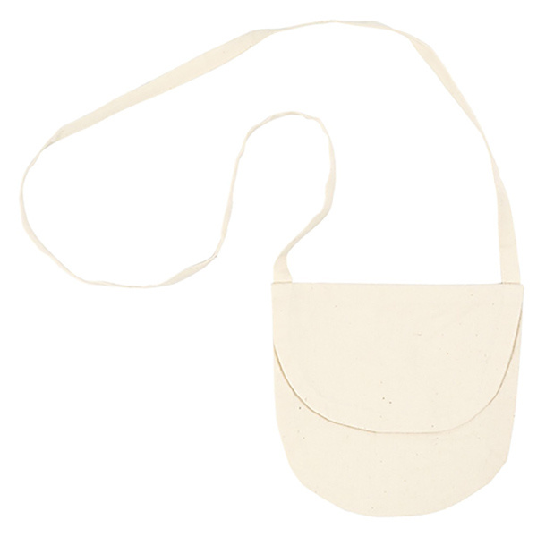 Skuldertaske Lys natur 15x14 cm