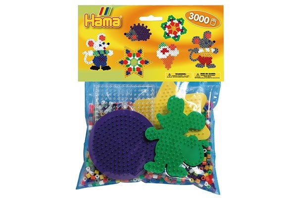 Hama Midi 4411 Pin lautaset & helmet, 4 kpl