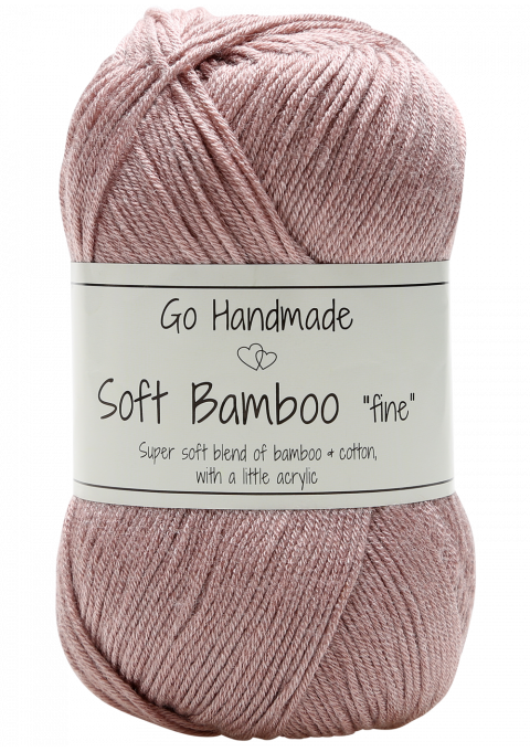 Go Handmade Soft Bamboo Fine  17420 Lys lavendel