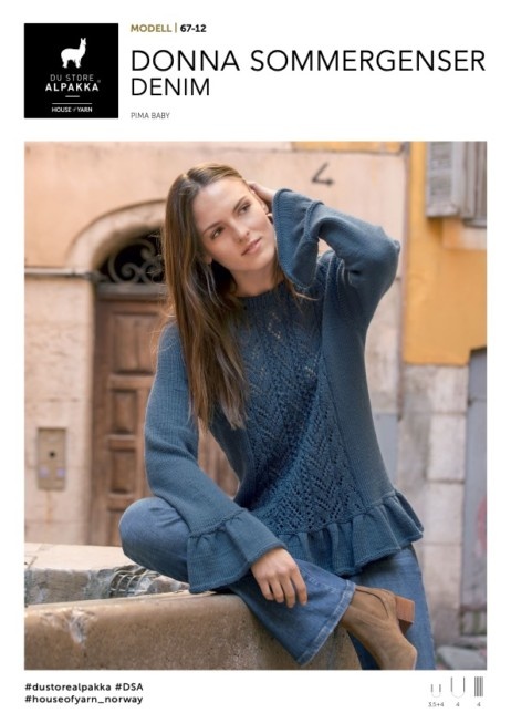 DSA67-12 Donna Summer Sweater Denim