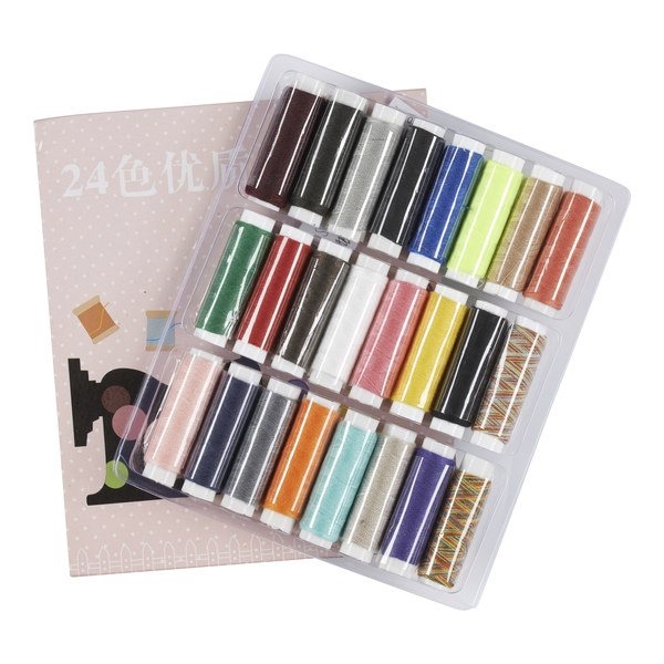 Ompelulankasarja, 24 väriä