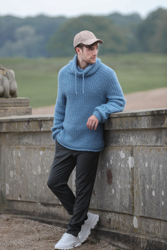 DSA68-14 David Sweater Farkut Sininen