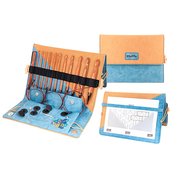 KnitPro Ginger Tunesisk Udskiftbar Hæklenålesæt