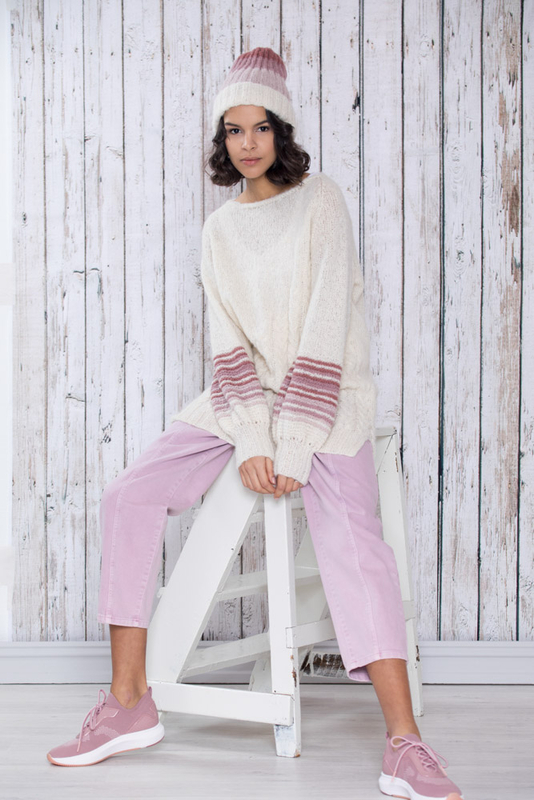 DSA75-06 FIONA PITKÄ SWATER &amp; LUE NATURE