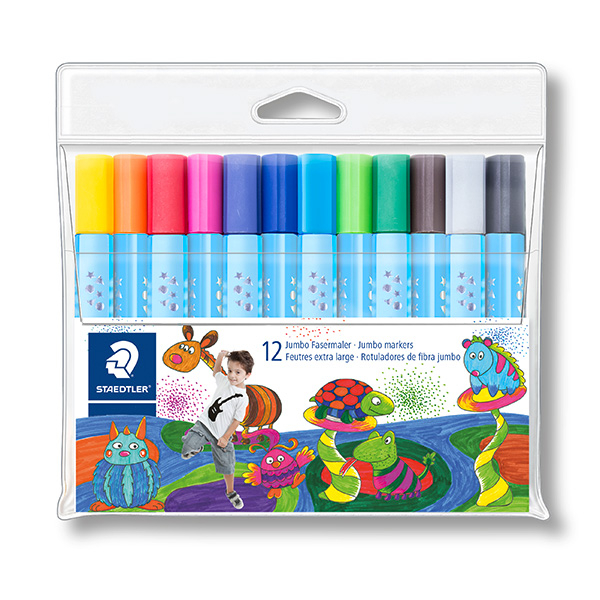 STAEDTLER Noris Jumbotusser, 12 stk