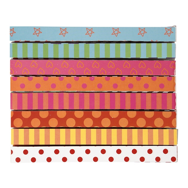 Guirlandestrimler med print