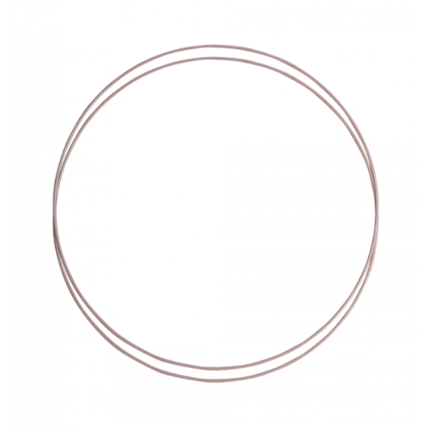 Metalring Gammelrosa 2 stk 25 cm