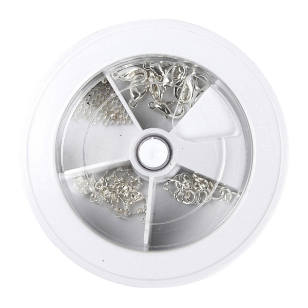 Startsæt med smykkewire, forsølvet