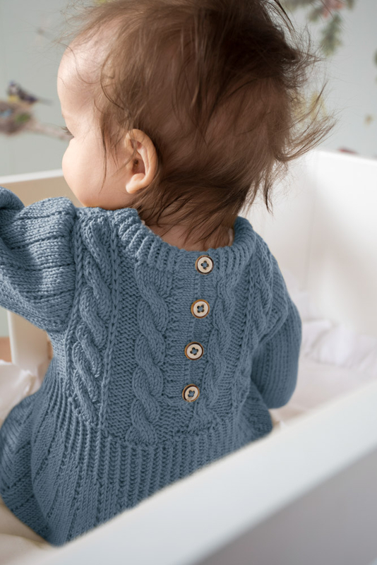 DG414-08 Einer Babysett Jeansblå