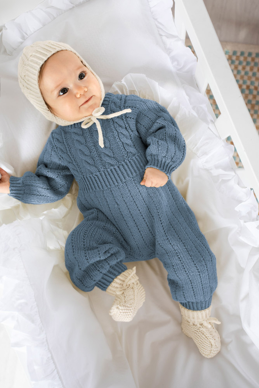 DG414-08 Einer Babysett Jeansblå