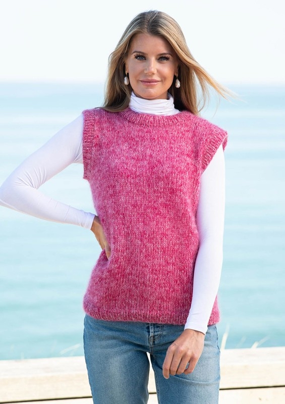 1801 Vest i Mayflower Super Kid Silk