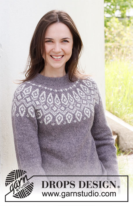 218-5 Iced Petals by DROPS Design