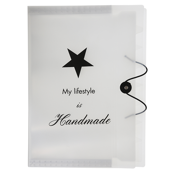 Go Handmade Mappe m. 8 lommer