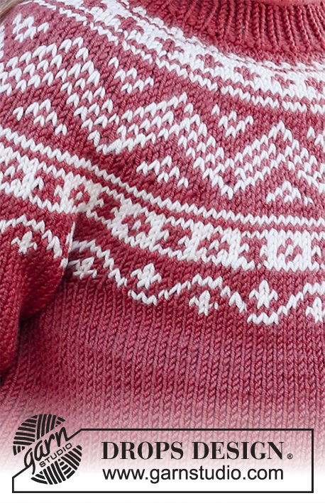 Lillesand Jumper by DROPS Design