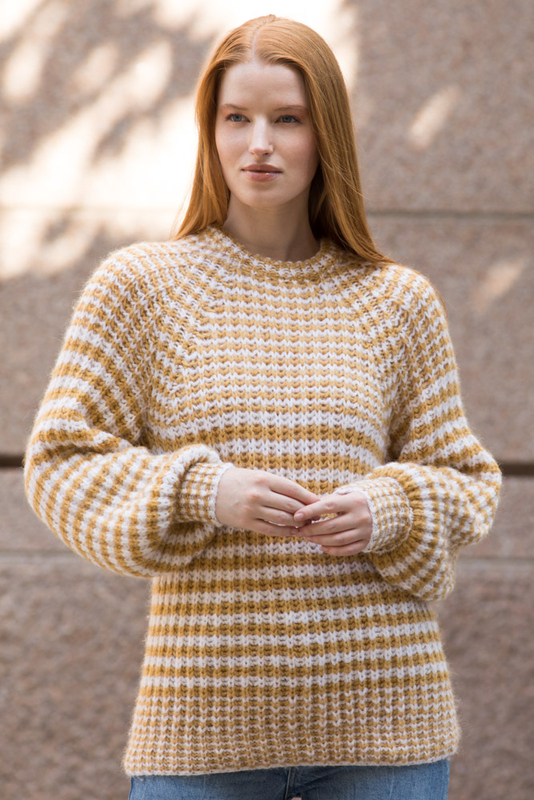 DG419-05 Selma Genser Gul Striper