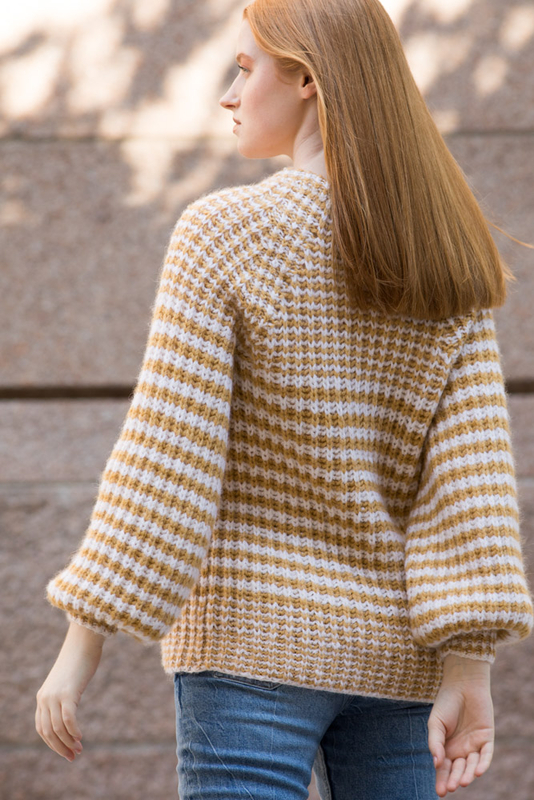 DG419-05 Selma Genser Gul Striper