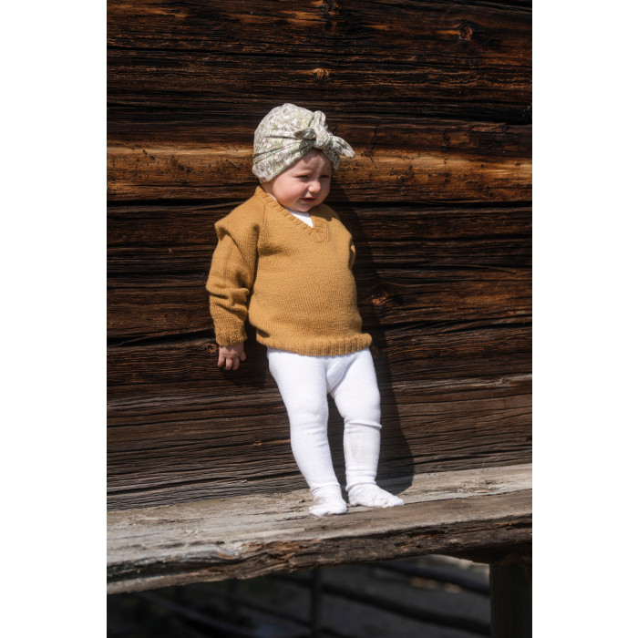 92455 Basisbluser med Raglan i Kambgarn til Børn