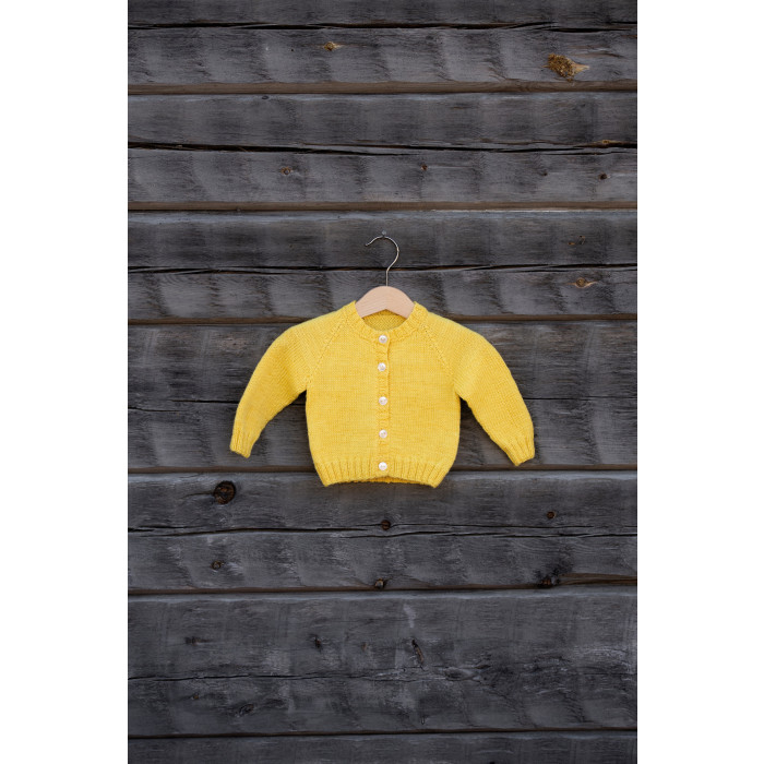 92455 Basisbluser med Raglan i Kambgarn til Børn