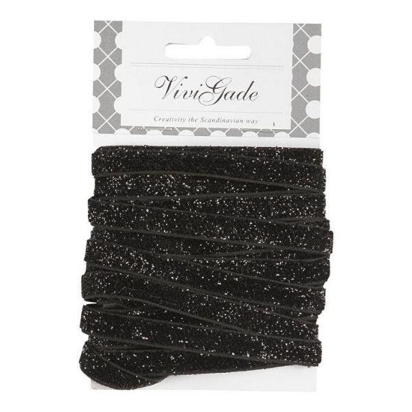 Dekorationsbånd glitter