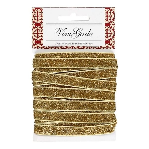 Dekorationsbånd glitter