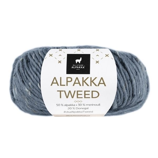 Du Store Alpakka Tweed 104 Sininen