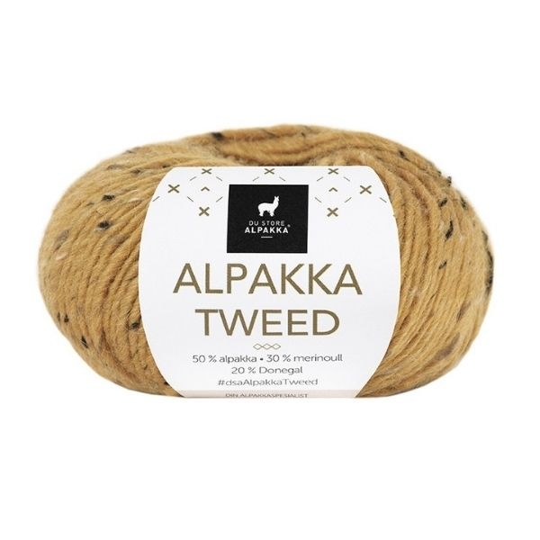 Du Store Alpakka Tweed 118 Keltainen