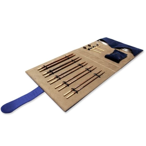 Pony Perfect Rundpindesæt Træ, 60-100 cm, 3-6 mm