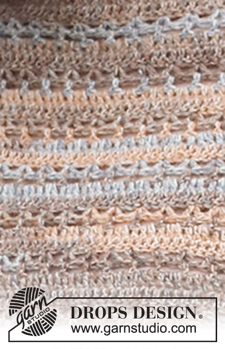 220-19 Rocky Trails Cardigan by DROPS Design