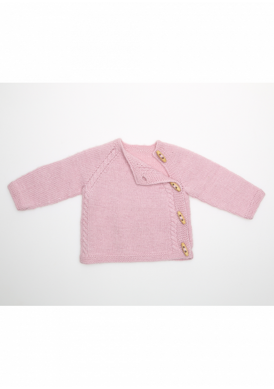 96150 Sweater med sidelukning (3-6 mdr.)