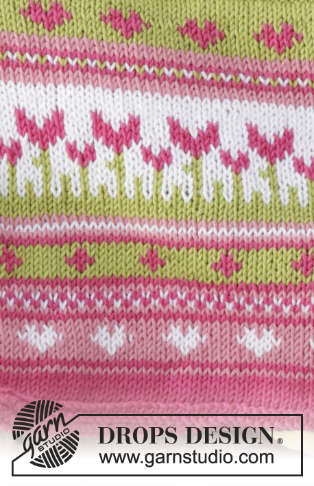 178-19 Always Spring Potholder by DROPS Design