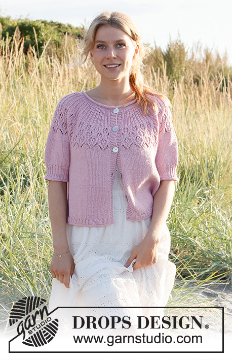 222-33 Now and Forever Cardi by DROPS Design