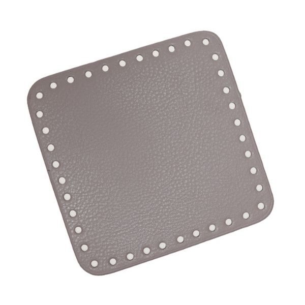 Go Handmade Taske/kurvebase 15 x 15 cm beige