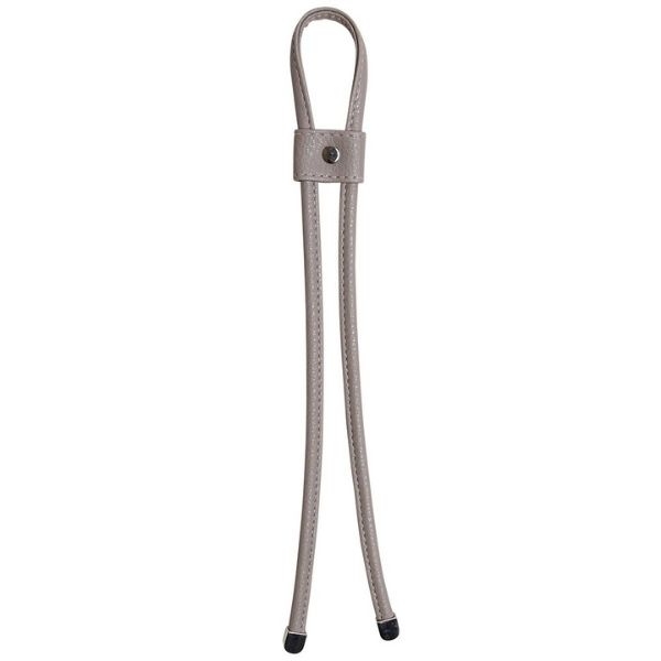 Go Handmade Taskesnøre 65 cm Beige/sølv