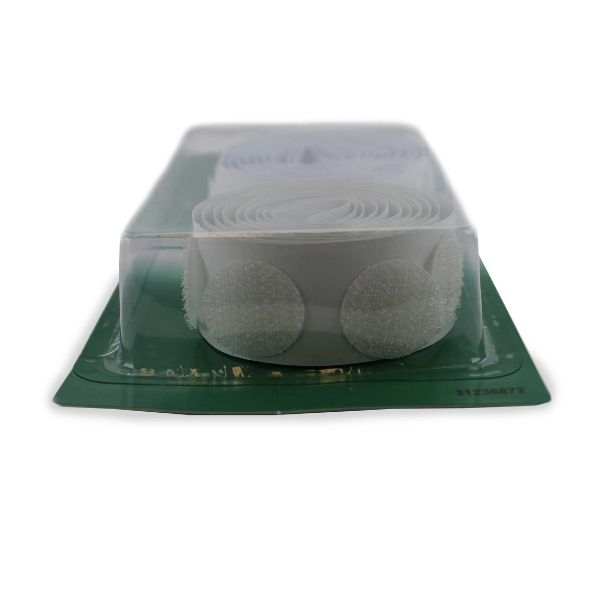Velcro Rondel 50 stk Hvid