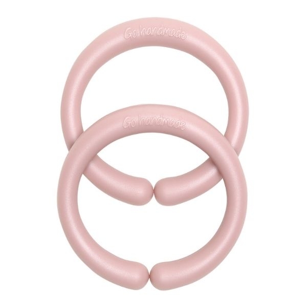 Go Handmade Ring Link 6 cm, 2 Stk. Gammelrosa