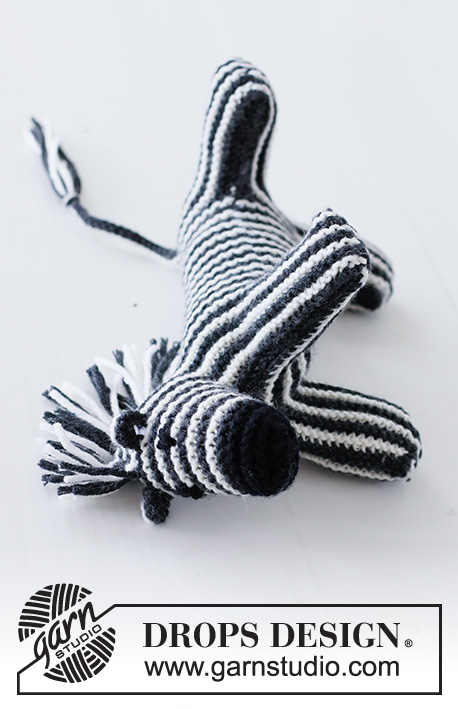 37-19 Oreo the Zebra by DROPS Design