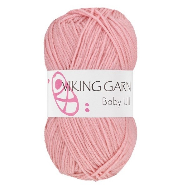 Viking Baby Ull 362 Puuteri pinkki