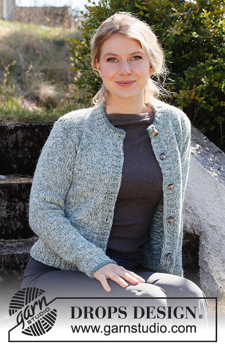 215-32 Mists of Dover Jacket by DROPS Design