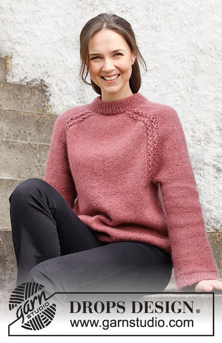 218-11 Alpenglow Sweater by DROPS Design