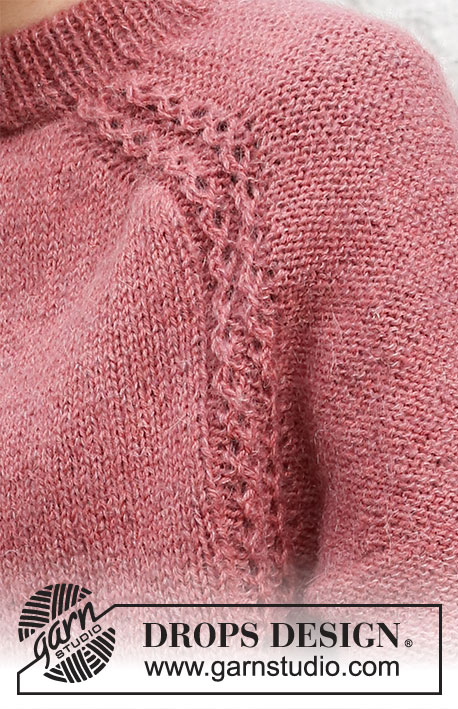 218-11 Alpenglow Sweater by DROPS Design