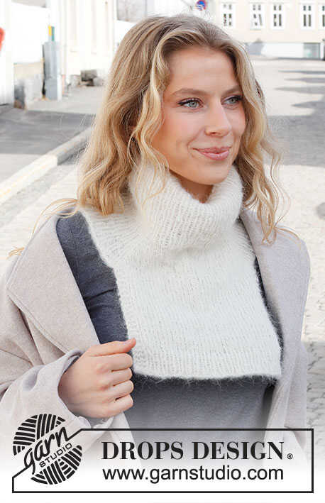 225-10 Scenic Snow kaulanlämmitin DROPS Designilta