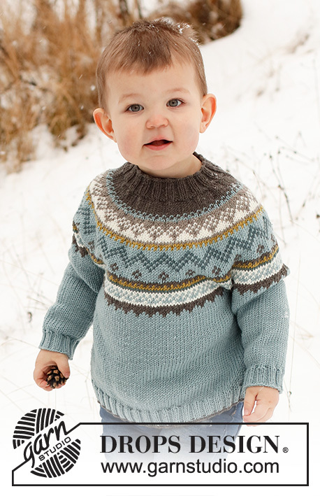 41-8 Edge of the Woods -pusero DROPS Designilta